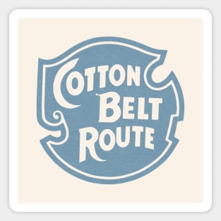 The Cotton Belt Route Railroad Magnet